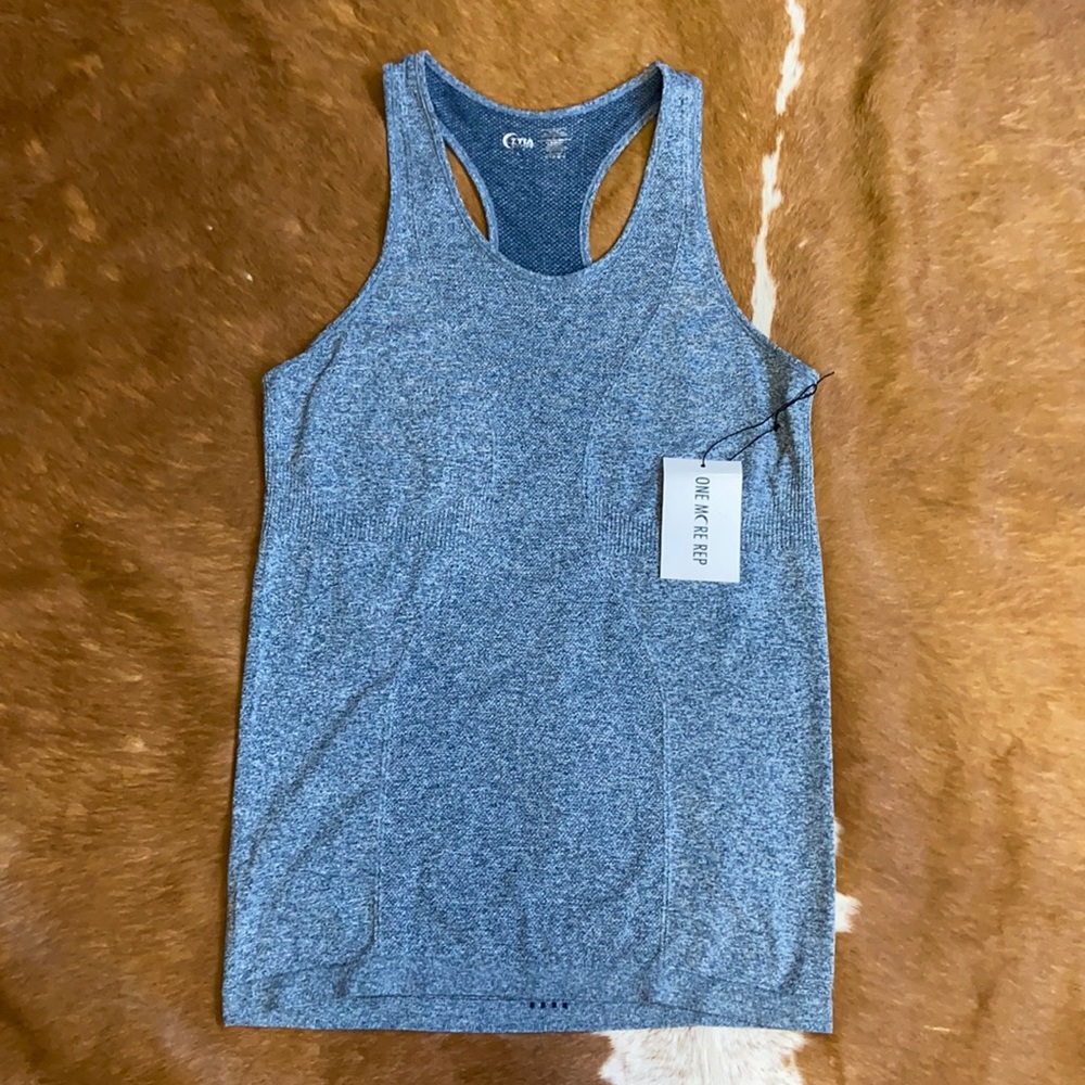 Zyia NWT Navy Copper Charger Tank Size Large